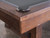Nixon Billiards Nora Pool Table in Brown Wash