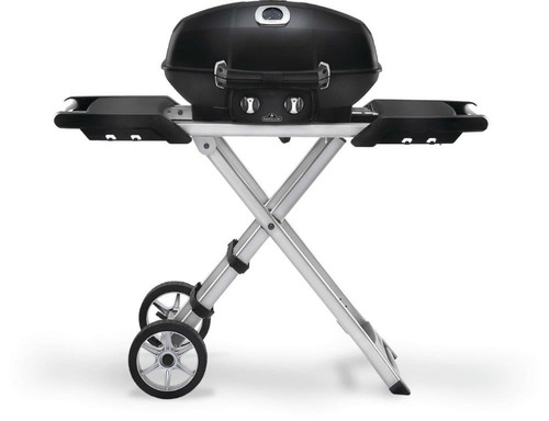 TravelQ PRO285X Portable Grill with Scissor Cart
