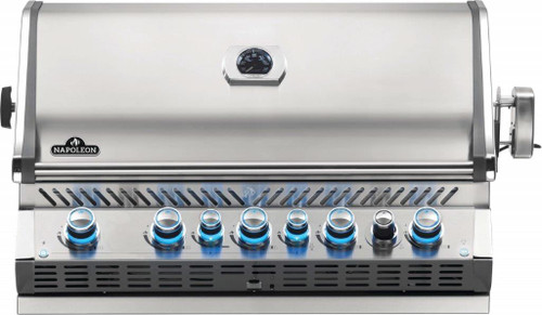 Built-in Prestige PRO 665 Grill Head with Infrared Rear Burner