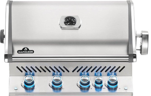 Built-in Prestige PRO 500 Grill Head with Infrared Rear Burner