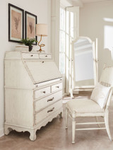 Hooker Furniture Americana Floor Mirror in White