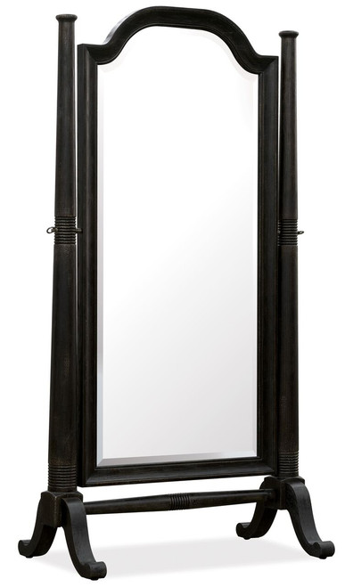 Hooker Furniture Americana Floor Mirror in Black