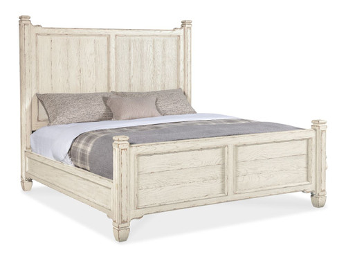 Hooker Furniture Americana King Cream Panel Bed