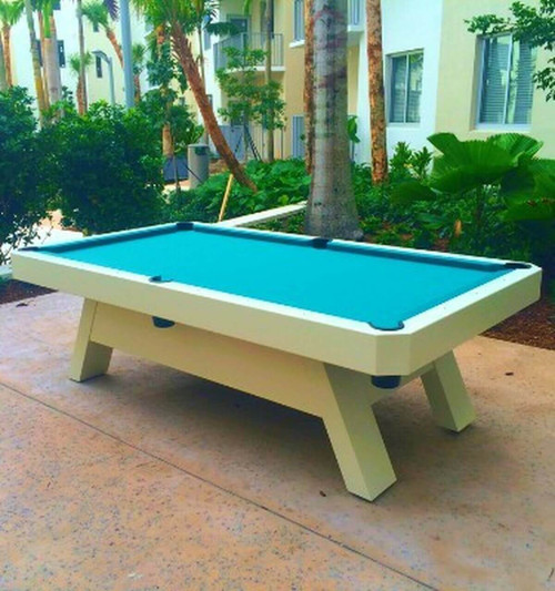 Temple All Weather Outdoor Pool Table | Free Shipping | Sawyer Twain USA