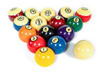 Premium Billiards Ball Set design with solid Resin