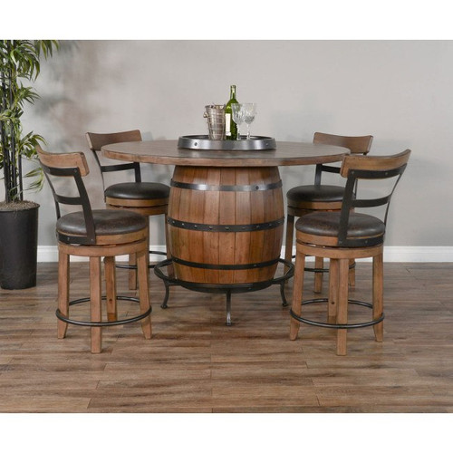 Bobby Wine Barrel Pub Table