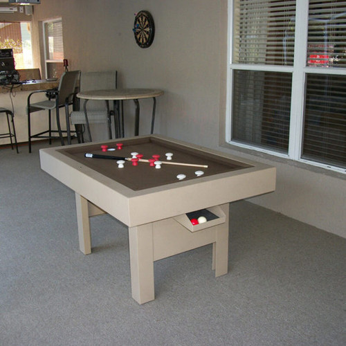 Outdoor Bumper Pool Table Available at Sawyer Twain.
