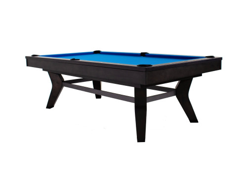Doc & Holliday Carmel Slate Pool Table – Matte Charcoal | Made in USA