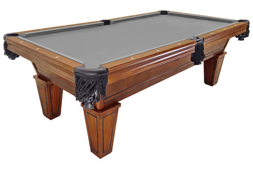 Rogers 8' Slate Pool Table w/Premium Billiard Accessories | Sawyer Twain USA