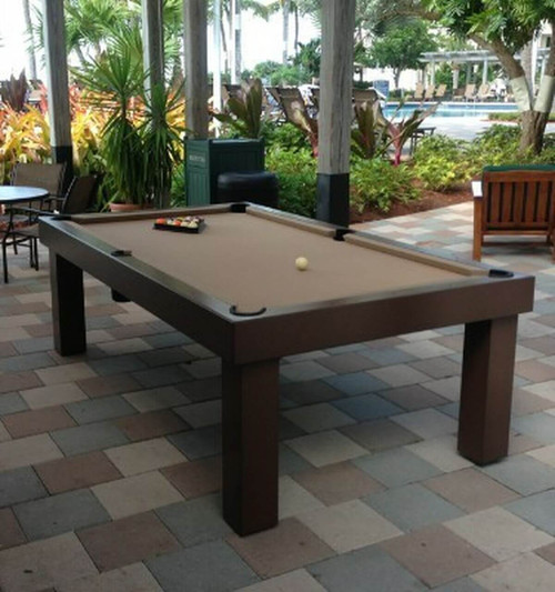 Metro All Weather Outdoor Pool Table w/ Storage Drawer | Free Shipping | Sawyer Twain USA