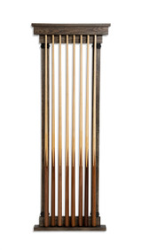 Nixon Billiards Wall Cue Rack Available at Sawyer Twain.
