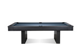 Discover the Jackie's Pool Table by Doc & Holliday, crafted in the USA with a sleek black finish and fully customizable design. Exclusively available at Sawyer Twain, this luxury billiards table is perfect for high-end game rooms. Elevate your space with unparalleled craftsmanship and style.
