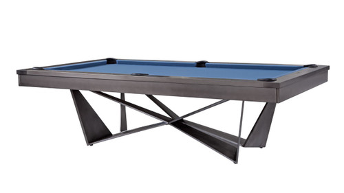 Discover luxury and craftsmanship with the Essex Steel Slate Pool Table — a statement piece for any luxury home or commercial space.