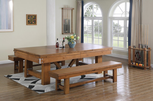 Playcraft Willow Bend Slate Pool Table | Dining Top Option | Free Play Kit