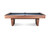 In this clean side profile, the Preakness Slate Pool Table reveals its true form—sleek rails, softened corners, and a commanding pedestal base that feels both classic and fresh. Like the race it's named for, there's strength in its stride and grace in every line. This white background image captures the table’s heirloom-quality frame and confident style, sold only at Sawyer Twain for those chasing something beyond the ordinary.
