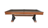 Playcraft Santa Fe Slate Pool Table | Cocoa Bean Finish | X Metal Legs