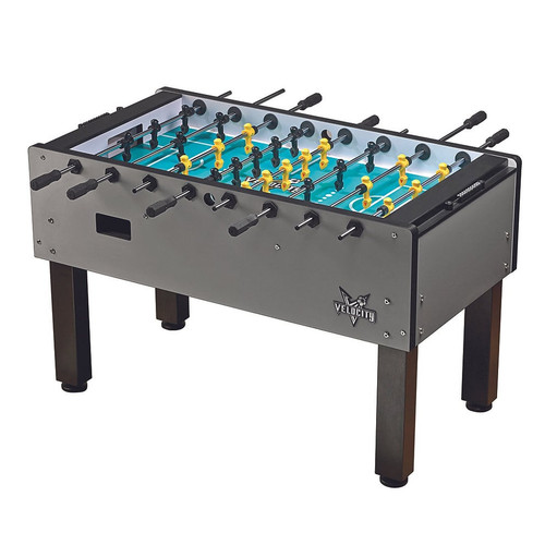 American Heritage Velocity Foosball Table in Silver