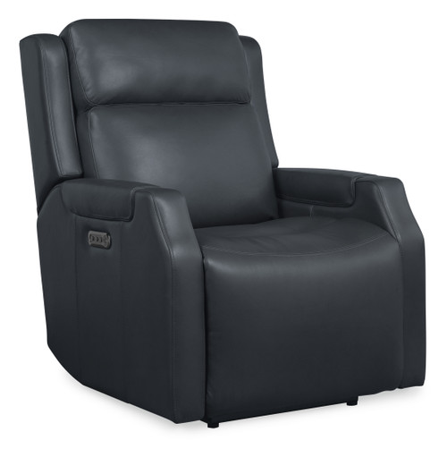 Hooker Furniture Nelson Zero Gravity Power Recliner with Power Headrest and Lumbar in Salvo Denim