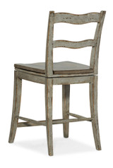 Hooker Furniture Alfresco La Riva Ladder Back Swivel Counter Stool