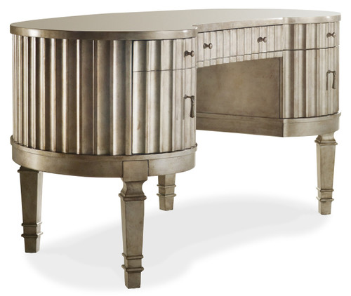 Hooker Furniture Melange Fluted Kidney Desk