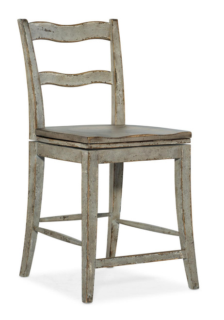 Hooker Furniture Alfresco La Riva Ladder Back Swivel Counter Stool