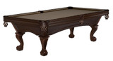 Brunswick Glenwood Slate Pool Table in Espresso