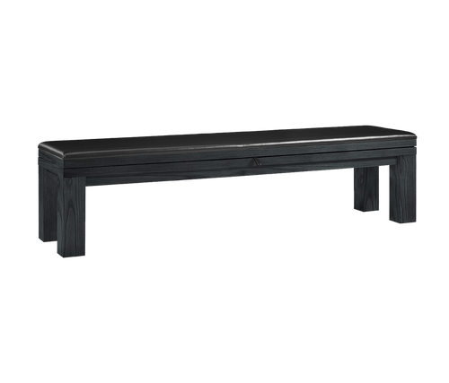 American Heritage Alta Multi-functional Storage Bench in Black Ash