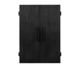 American Heritage Alta Dartboard Cabinet in Black Ash