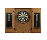 American Heritage Alta Dartboard Cabinet in Brushed Walnut