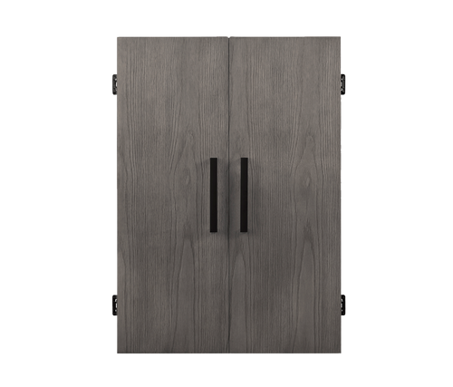 American Heritage Alta Dartboard Cabinet in Charcoal