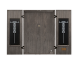 American Heritage Alta Dartboard Cabinet in Charcoal