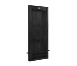 American Heritage Alta 6-Cue Wall Mounted Cue Rack in Black Ash