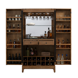 Braxton Wine Cabinet | Reclaimed Wood