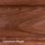 Doc & Holliday Billiards Wood Finish Sample – A premium wood swatch showcasing rich, warm hues and distinctive grain patterns that epitomize heritage craftsmanship and innovative design, available exclusively at Sawyer Twain USA.