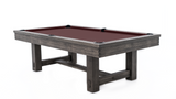Hamilton Pool Table & Shuffleboard Table Combo. Rustic game room furniture at Sawyer Twain.