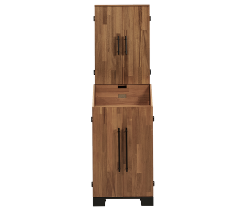 American Heritage Knoxville Standup Dart Cabinet in Acacia