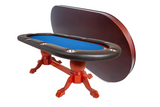 Elite Premium Poker Table in Mahogany | Dining Top Option | Sawyer Twain USA