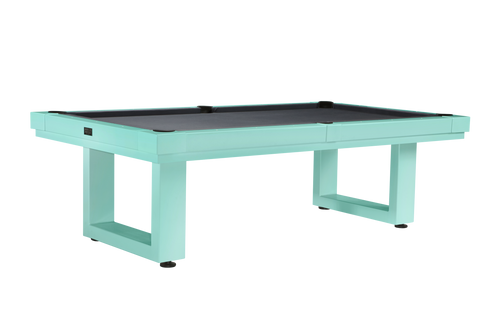 American Heritage Lanai Outdoor Pool Table in Teal